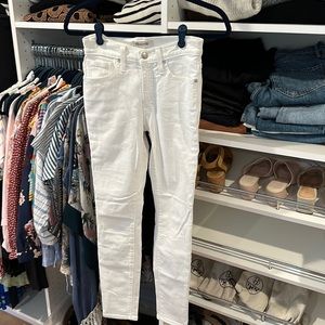 Madewell White Jeans - sz 24